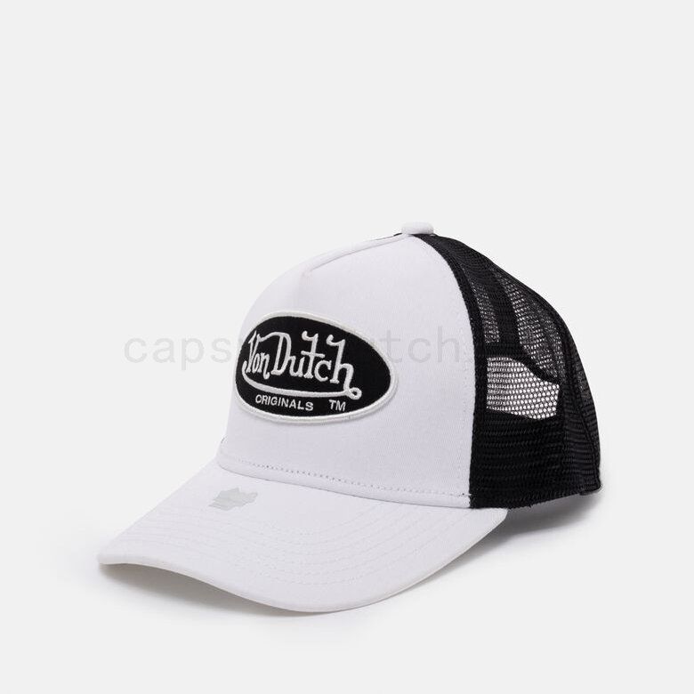 2023 Onlineshop Von Dutch Originals -Trucker Cap, white/black F0817888-01132 Gutschein Coupon
